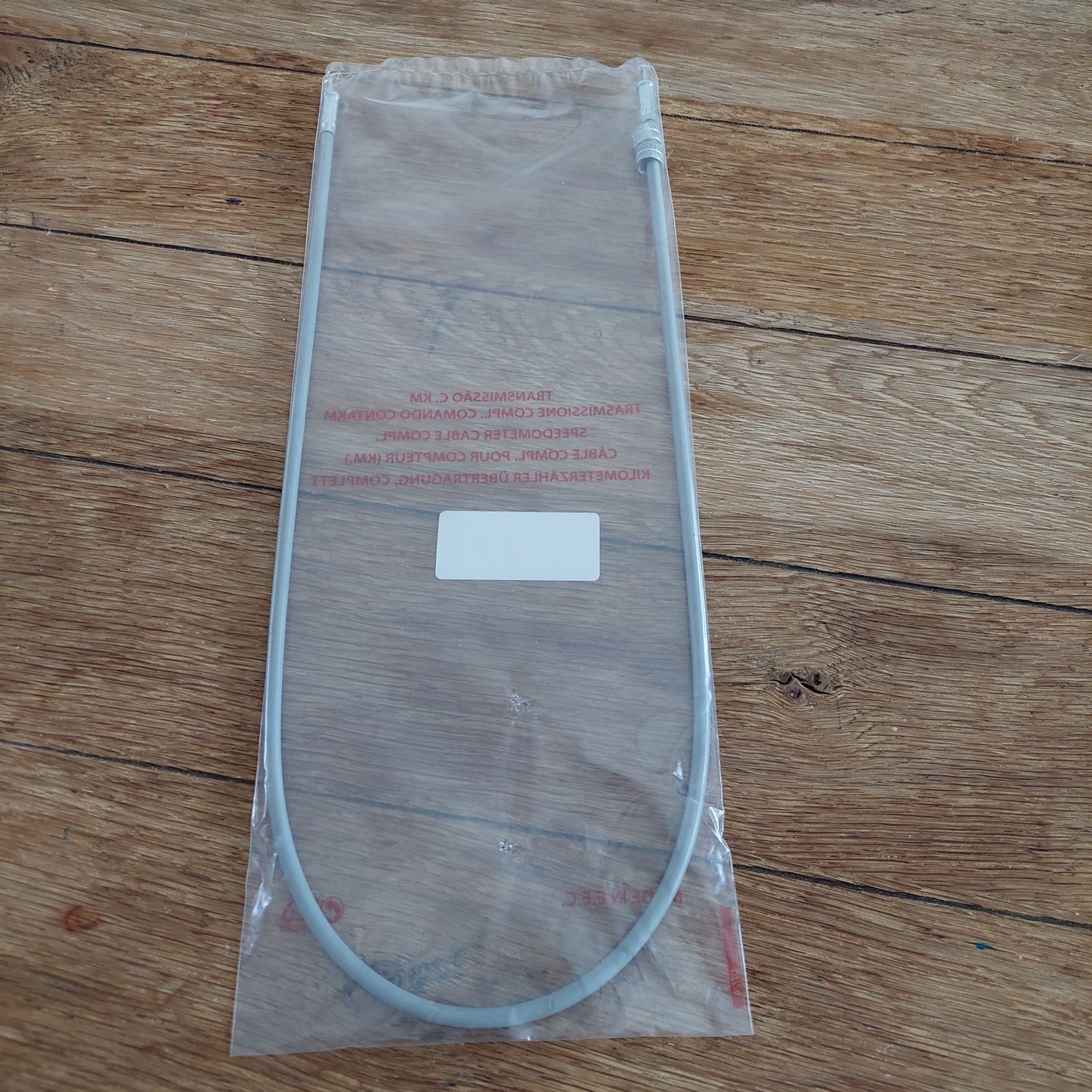 kilometer teller kabel 85cm grijs