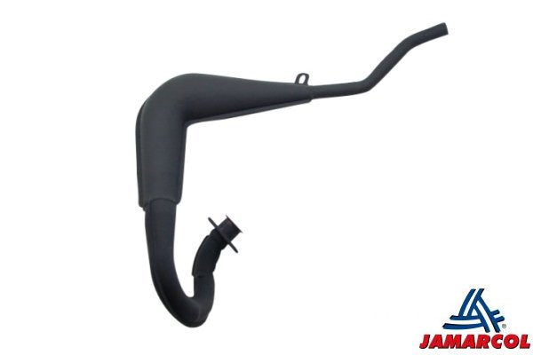 Uitlaat (made in EU) 50cc zwart mtx-sh Jamarcol