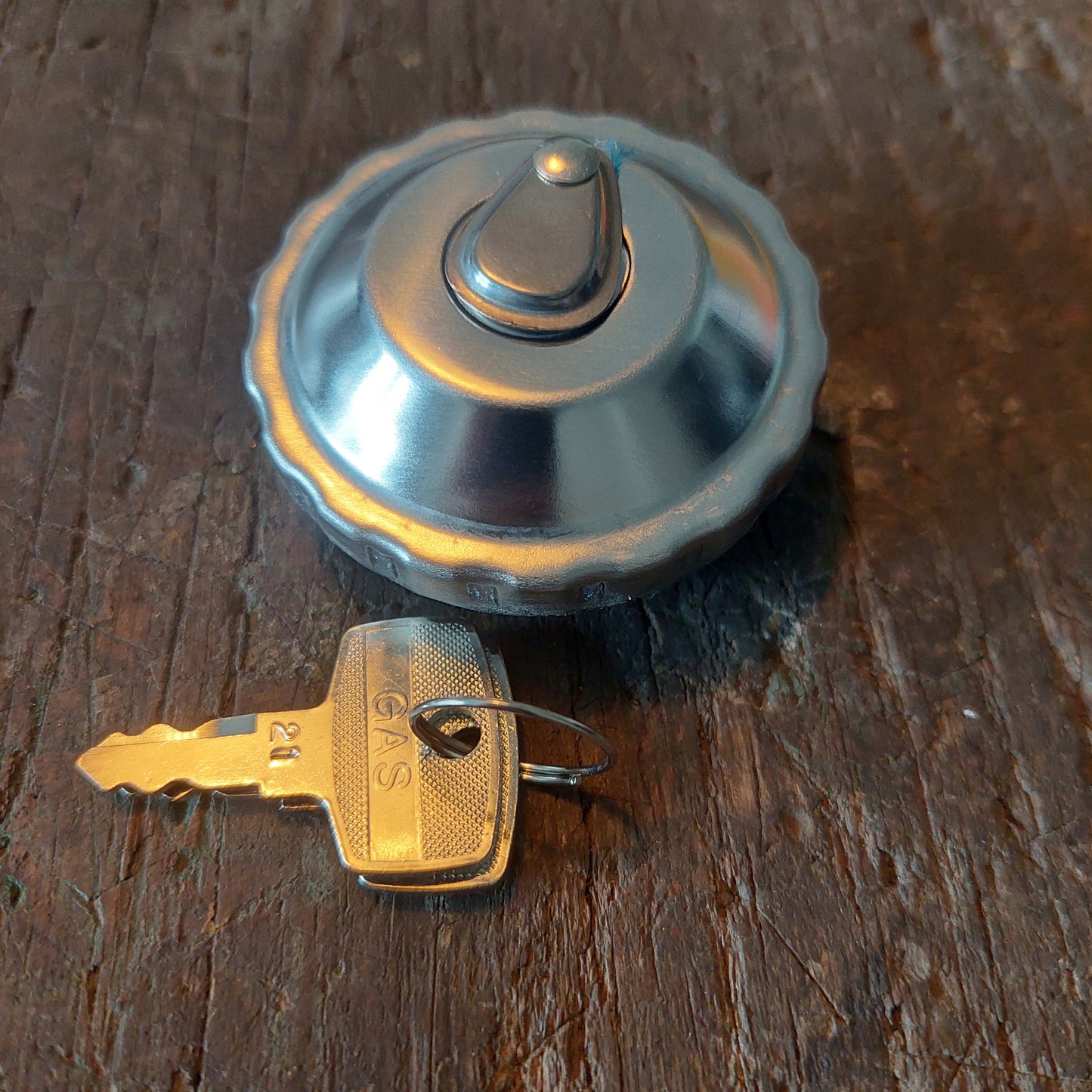 tankdop met sleutel DMP 30mm