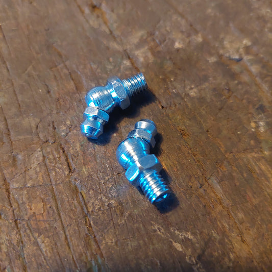 smeernippel M6x1  45graden