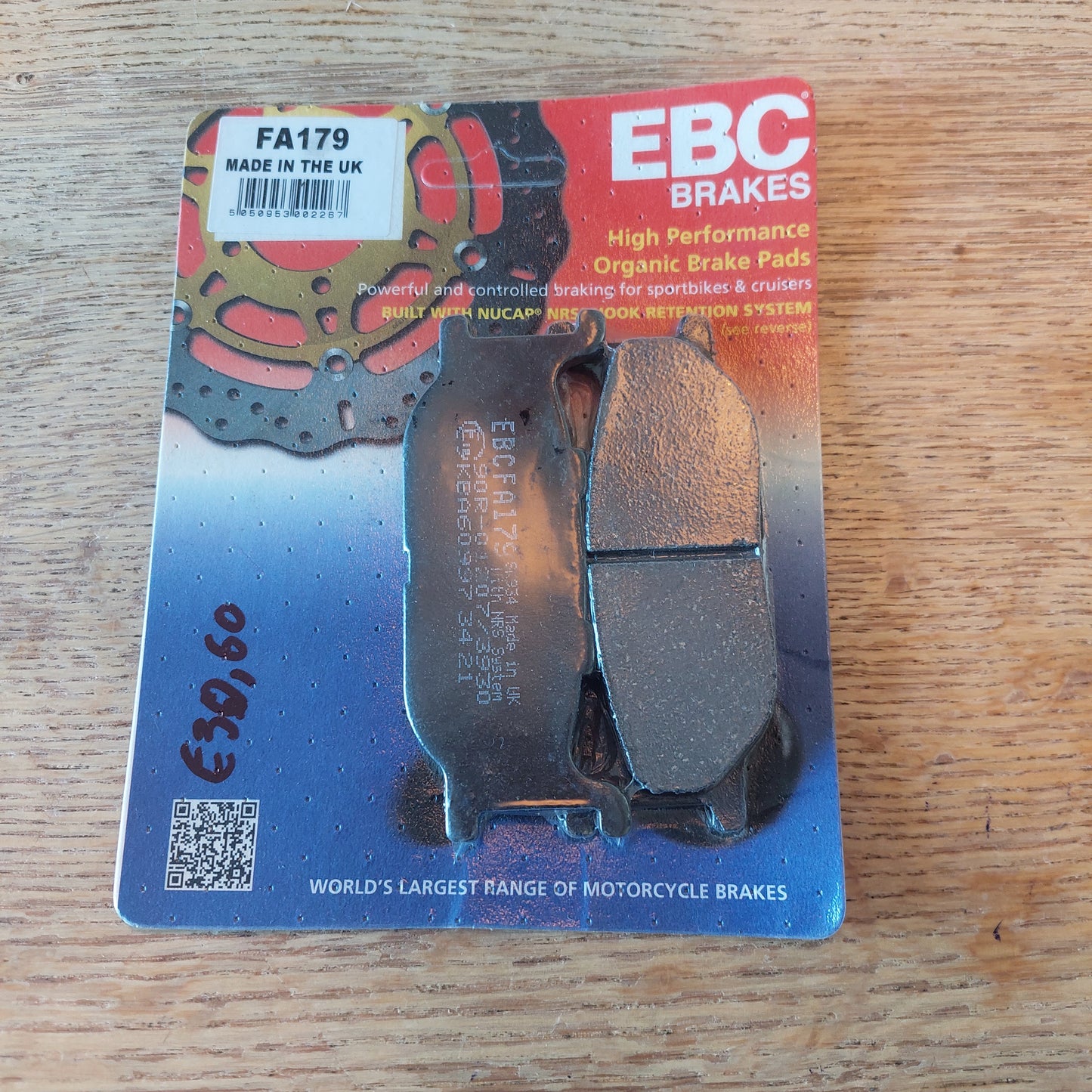 remblokken EBC FA179