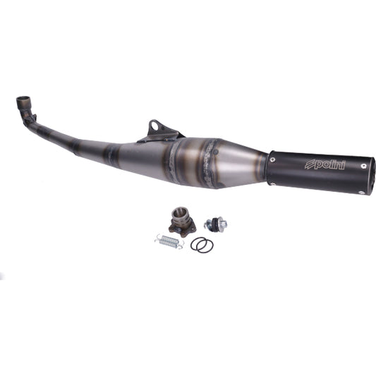 Uitlaat polini sport E50 28mm blank puch maxi