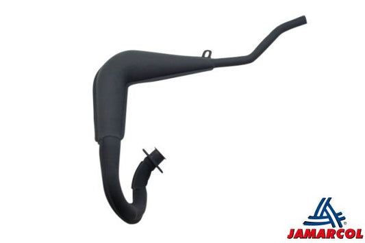 Uitlaat (made in EU) 50cc zwart mtx-sh Jamarcol